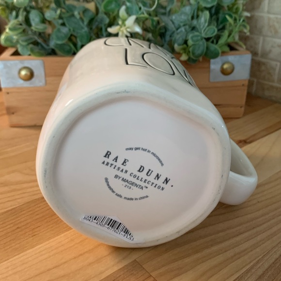 Rae Dunn By Magenta “CRAZY LOVE” LL Ceramic Mug NWT - Picture 5 of 5